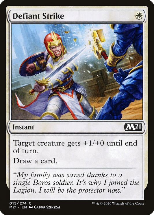Defiant Strike [Core Set 2021] (15)