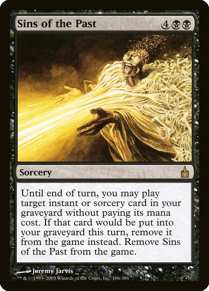 Sins of the Past [Ravnica: City of Guilds] (106)