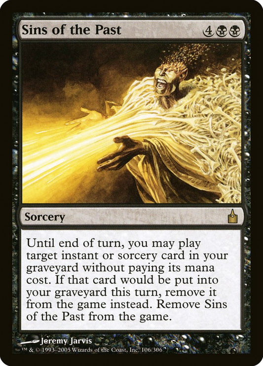 Sins of the Past [Ravnica: City of Guilds] (106)