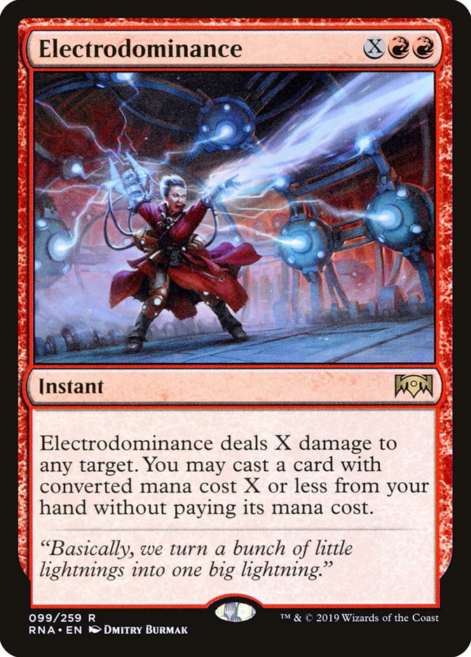 Electrodominance [Ravnica Allegiance] (99)