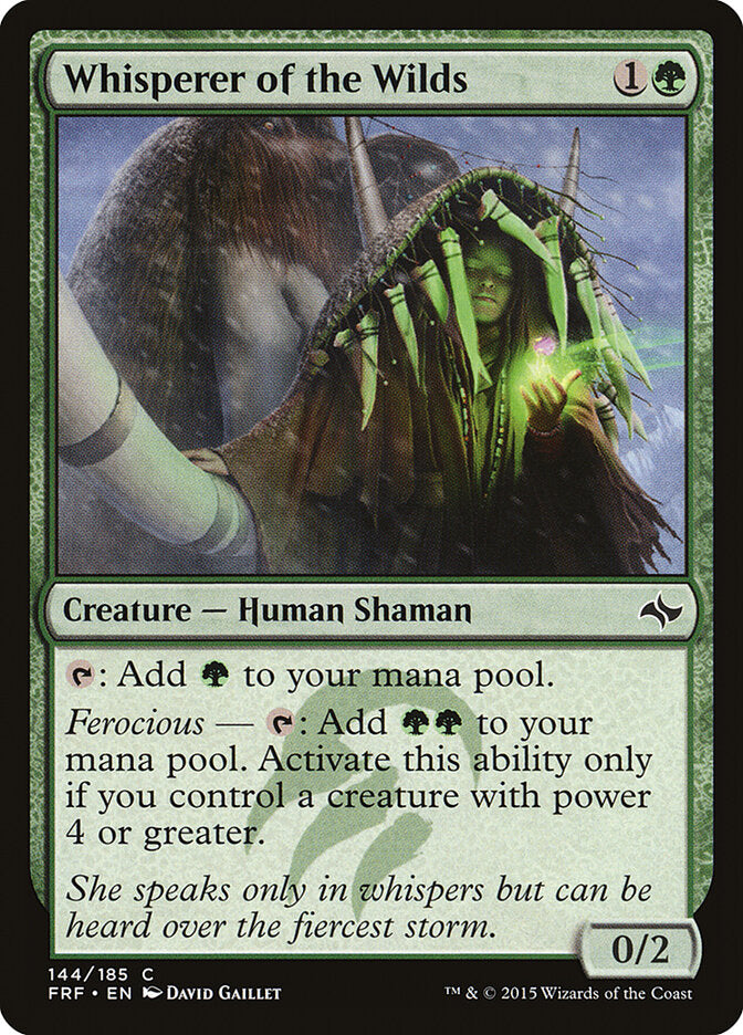 Whisperer of the Wilds [Fate Reforged] (144)