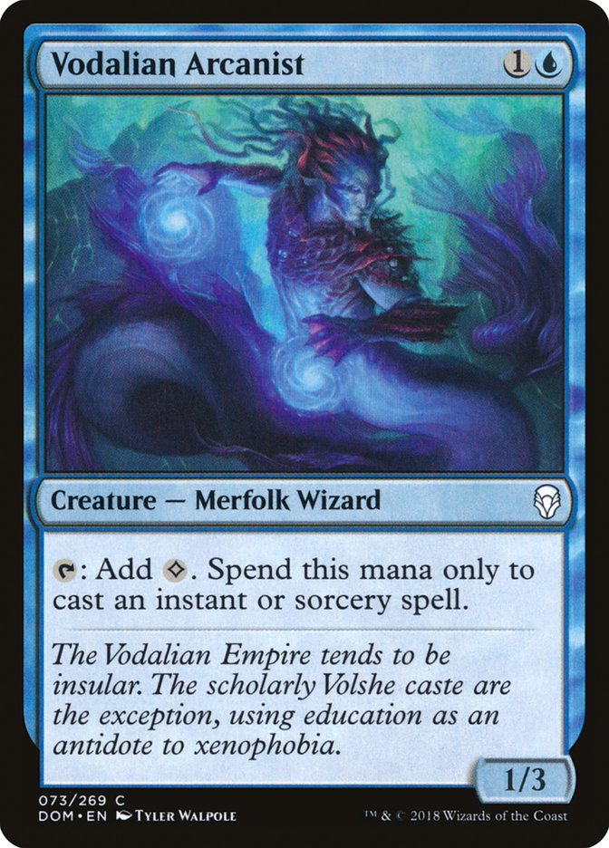 Vodalian Arcanist [Dominaria] (73)