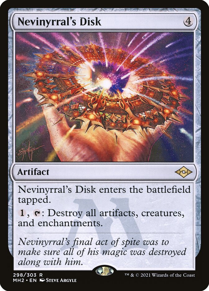 Nevinyrral's Disk [Modern Horizons 2] (298)