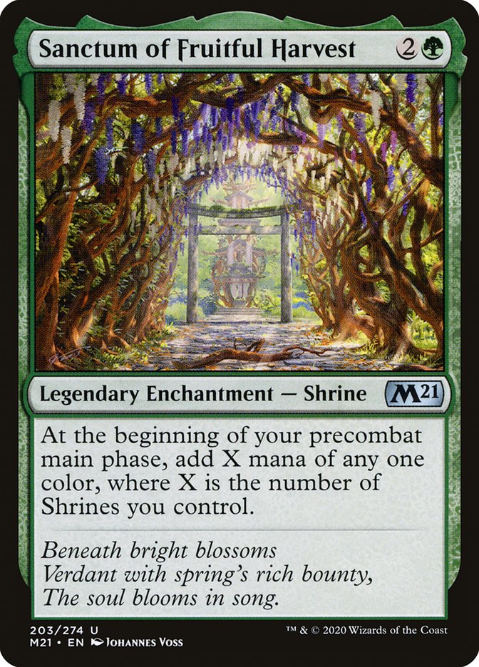 Sanctum of Fruitful Harvest [Core Set 2021] (203)
