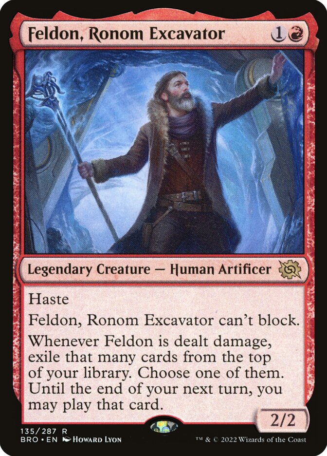 Feldon, Ronom Excavator [The Brothers' War] (135)