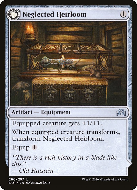 Neglected Heirloom // Ashmouth Blade [Shadows over Innistrad] (260)