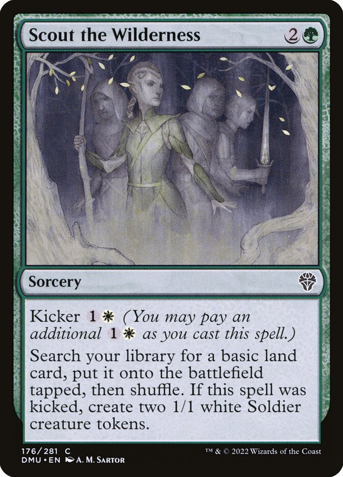 Scout the Wilderness [Dominaria United] (176)