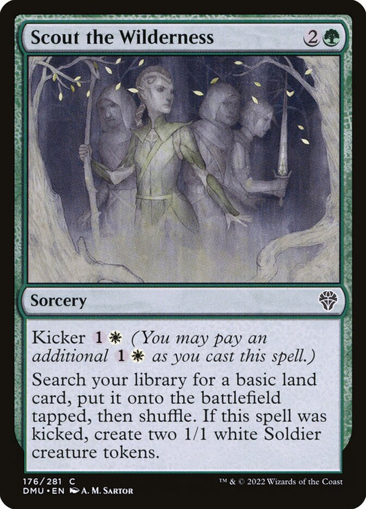 Scout the Wilderness [Dominaria United] (176)