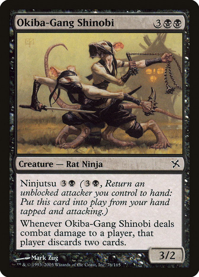 Okiba-Gang Shinobi [Betrayers of Kamigawa] (76)