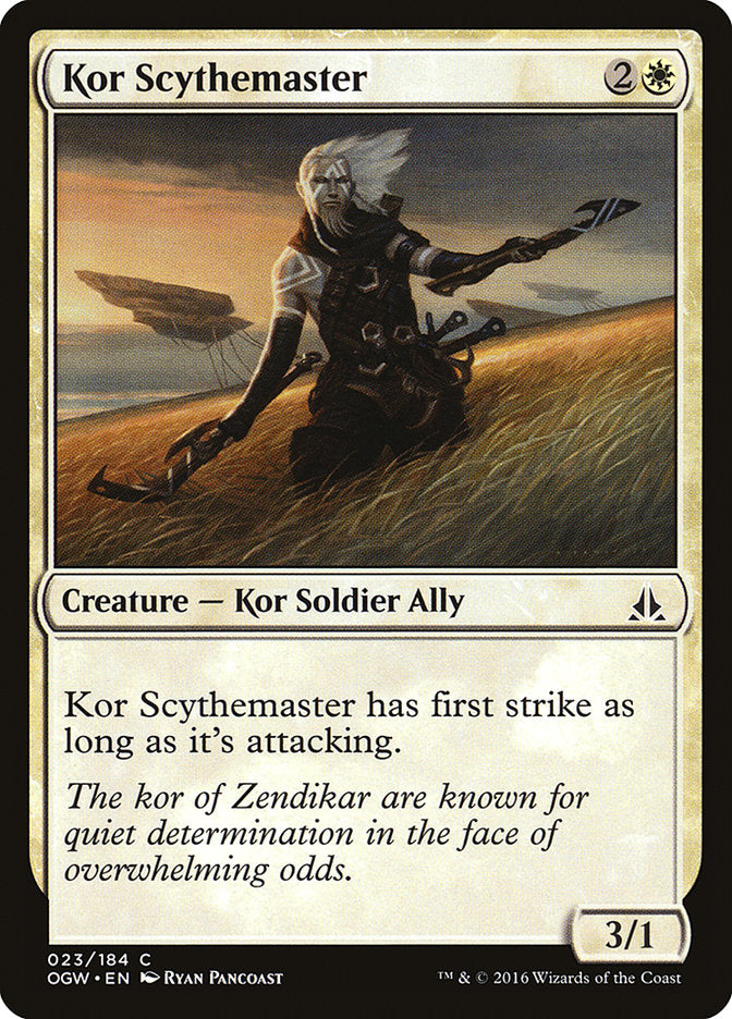 Kor Scythemaster [Oath of the Gatewatch] (23)