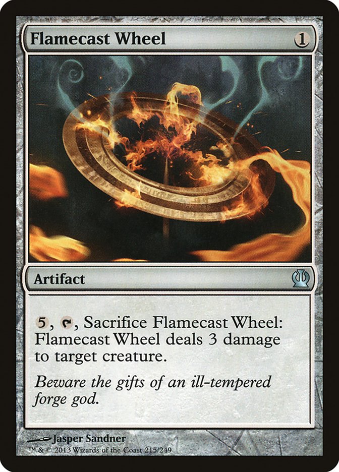 Flamecast Wheel [Theros] (215)
