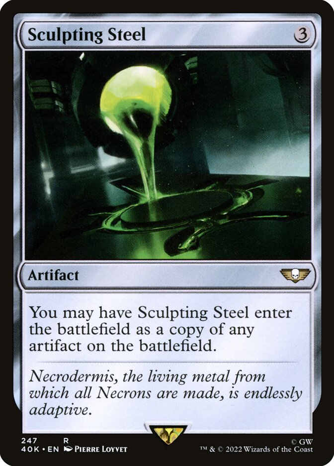 Sculpting Steel [Warhammer 40,000 Commander] (247)