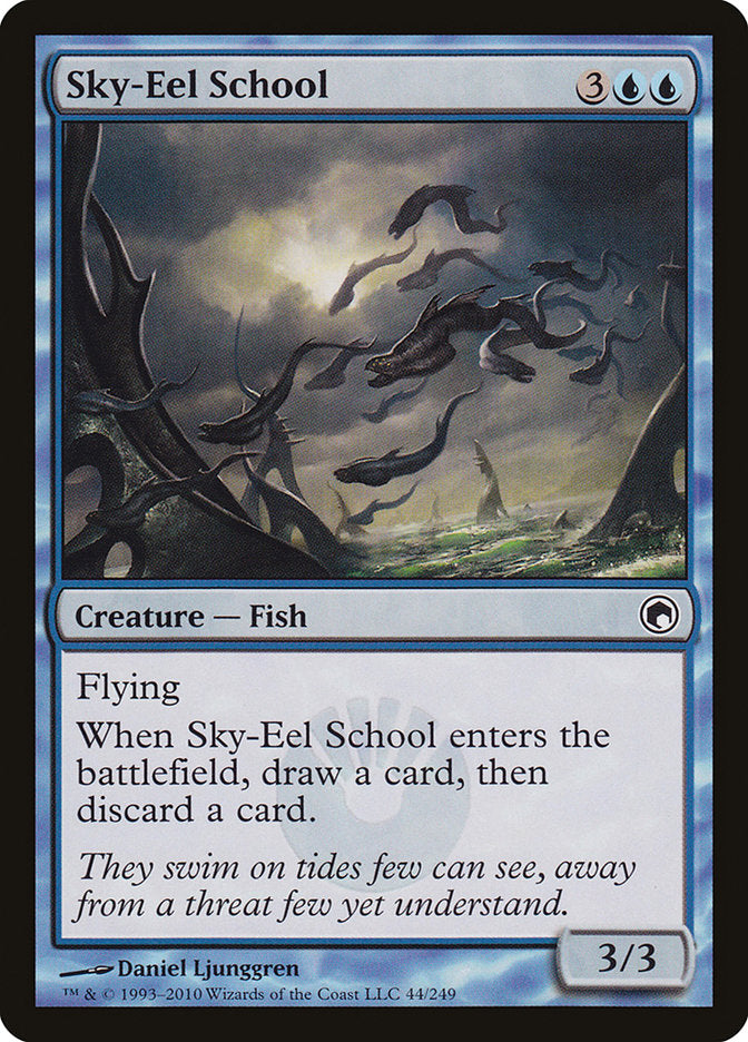 Sky-Eel School [Scars of Mirrodin] (44)