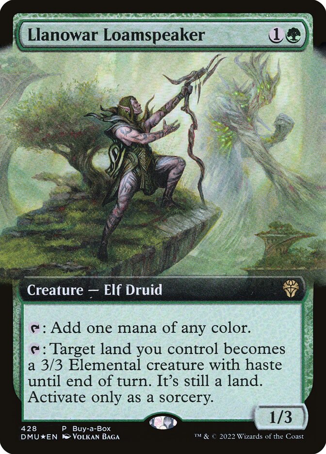 Llanowar Loamspeaker [Dominaria United] (428)