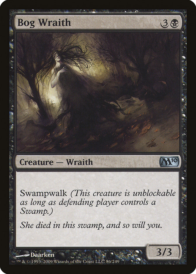 Bog Wraith [Magic 2010] (86)