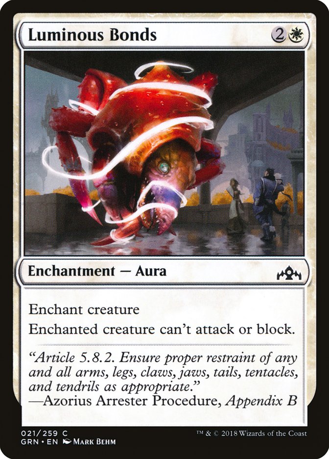 Luminous Bonds [Guilds of Ravnica] (21)