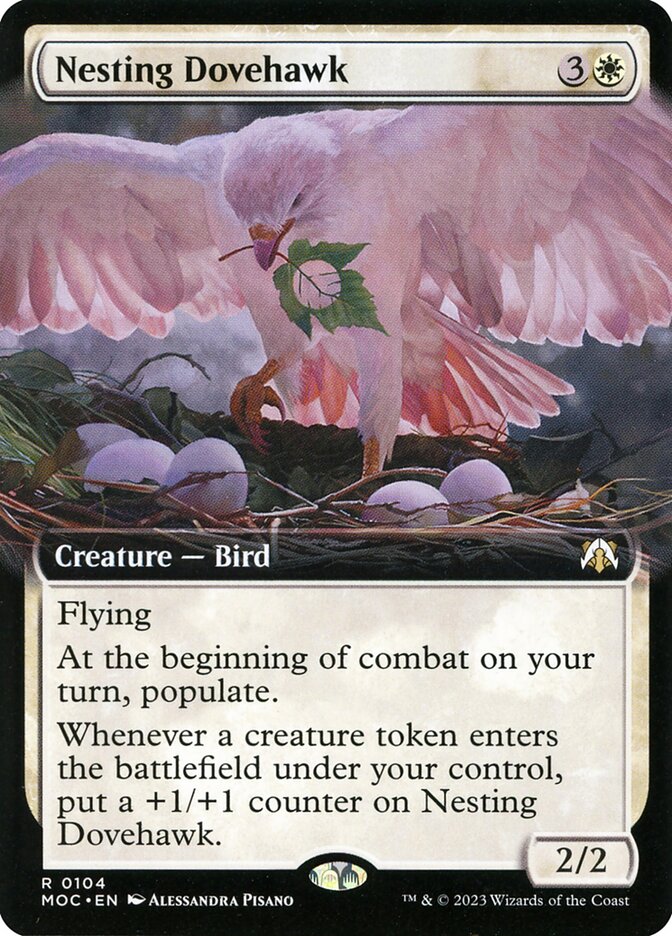 Nesting Dovehawk [March of the Machine Commander] (104)