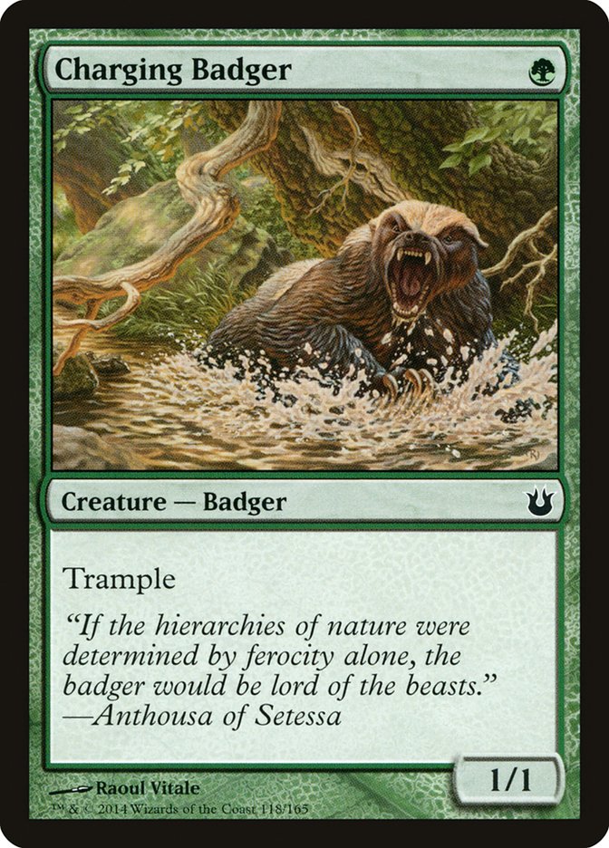 Charging Badger [Born of the Gods] (118)