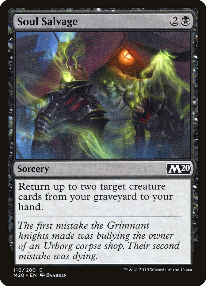 Soul Salvage [Core Set 2020] (116)