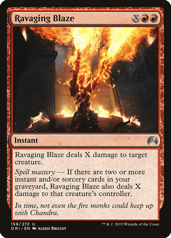 Ravaging Blaze [Magic Origins] (159)