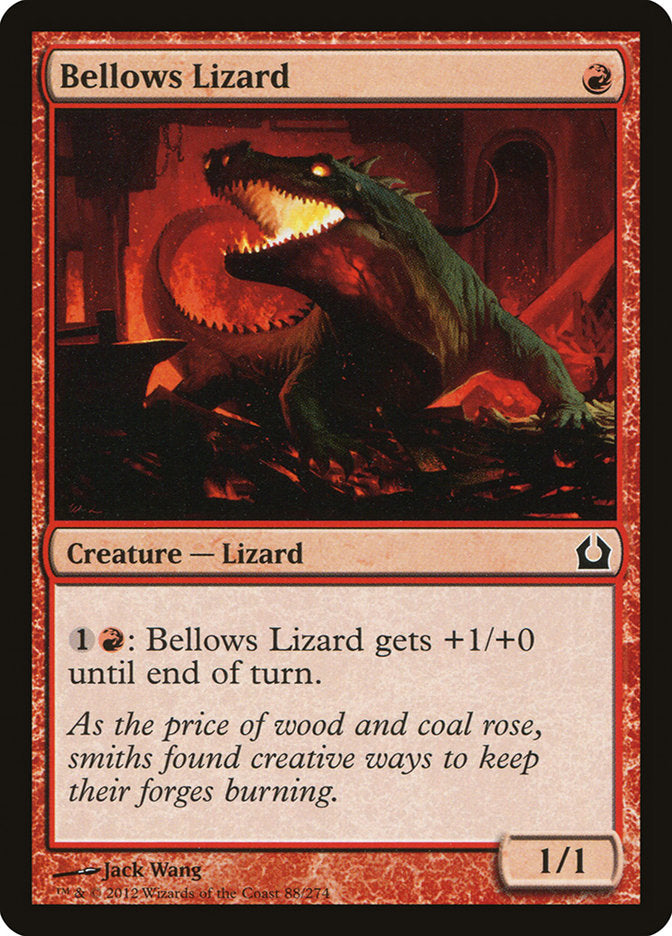 Bellows Lizard [Return to Ravnica] (88)