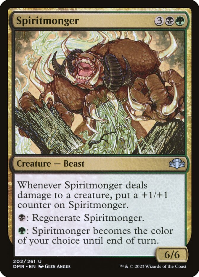 Spiritmonger [Dominaria Remastered] (202)