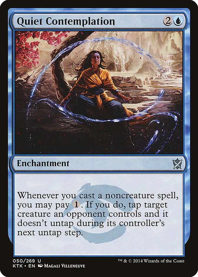 Quiet Contemplation [Khans of Tarkir] (50)