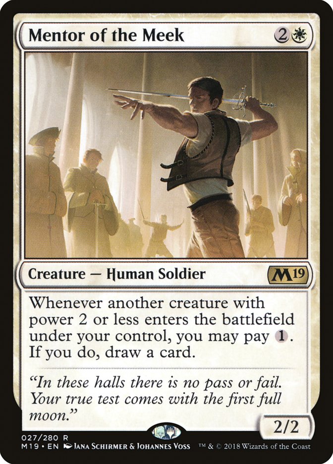 Mentor of the Meek [Core Set 2019] (27)