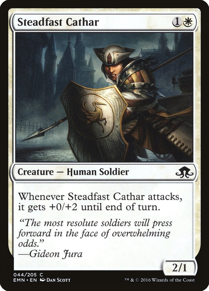 Steadfast Cathar [Eldritch Moon] (44)