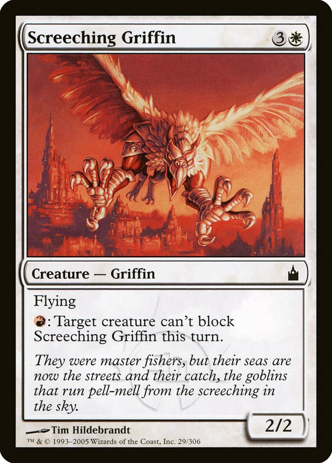 Screeching Griffin [Ravnica: City of Guilds] (29)