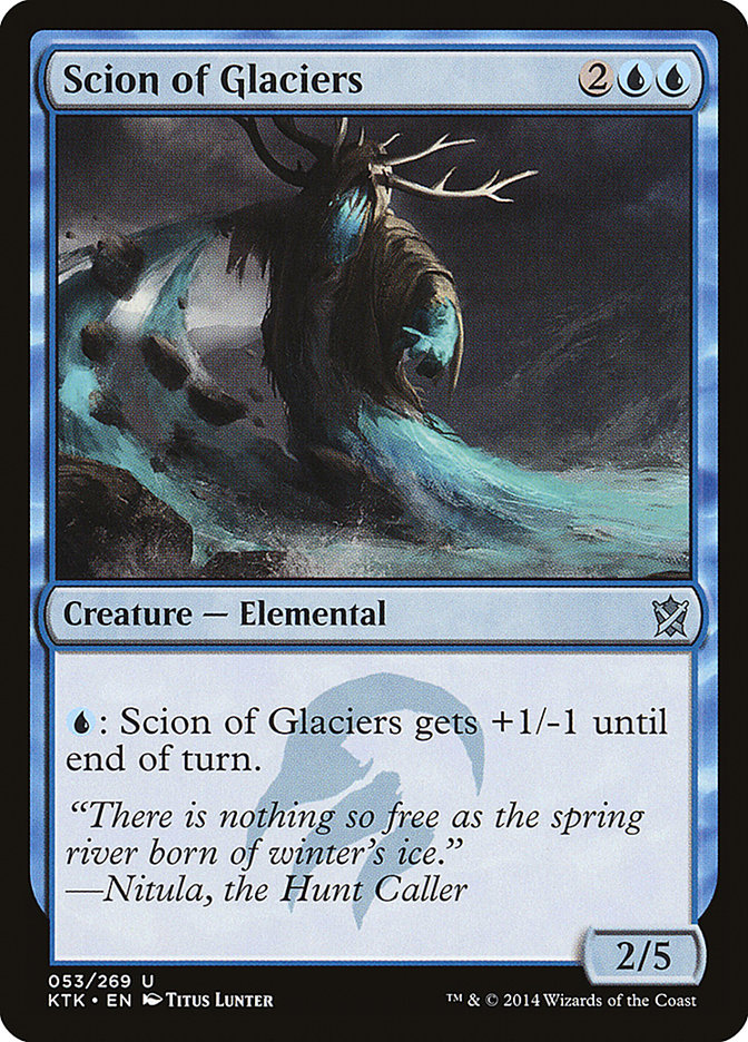 Scion of Glaciers [Khans of Tarkir] (53)