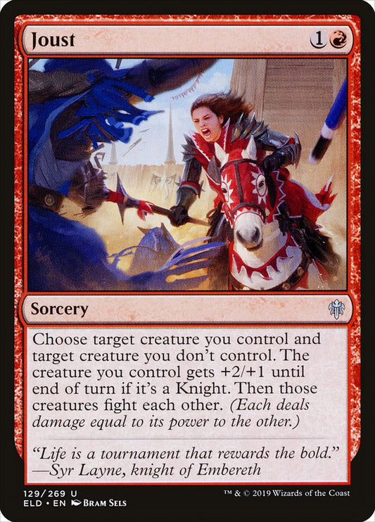 Joust [Throne of Eldraine] (129)
