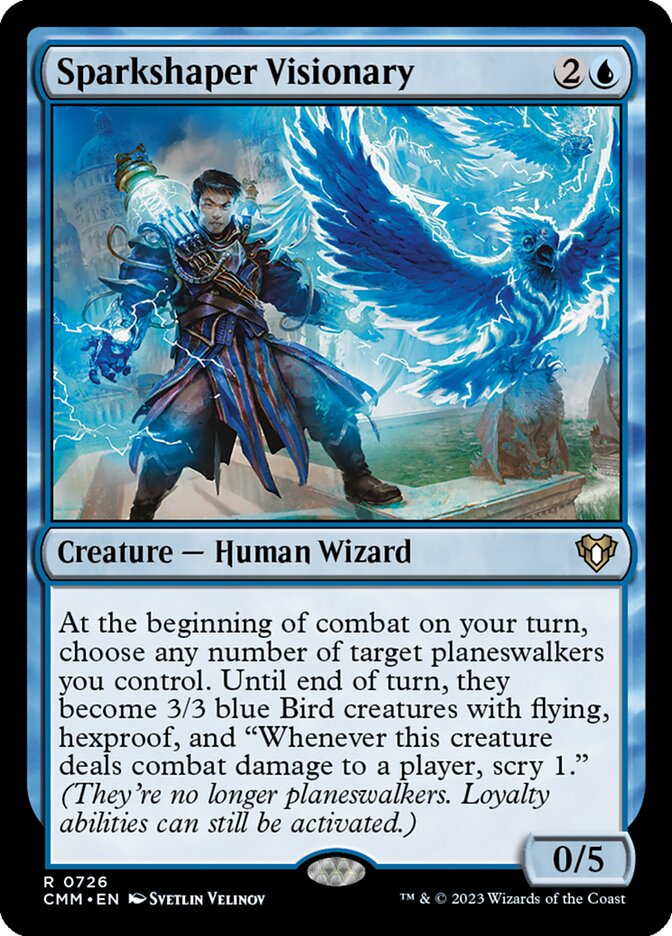 Sparkshaper Visionary [Commander Masters] (726)