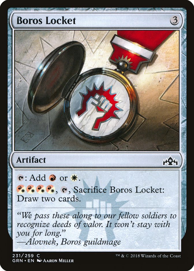 Boros Locket [Guilds of Ravnica] (231)