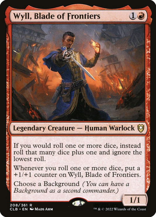 Wyll, Blade of Frontiers [Commander Legends: Battle for Baldur's Gate] (208)