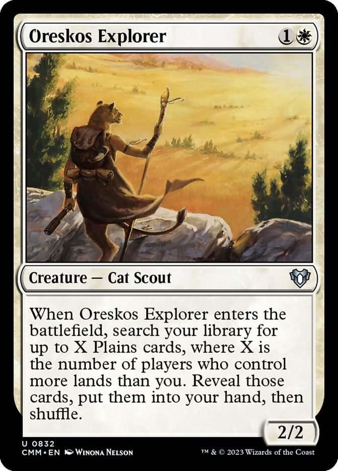 Oreskos Explorer [Commander Masters] (832)