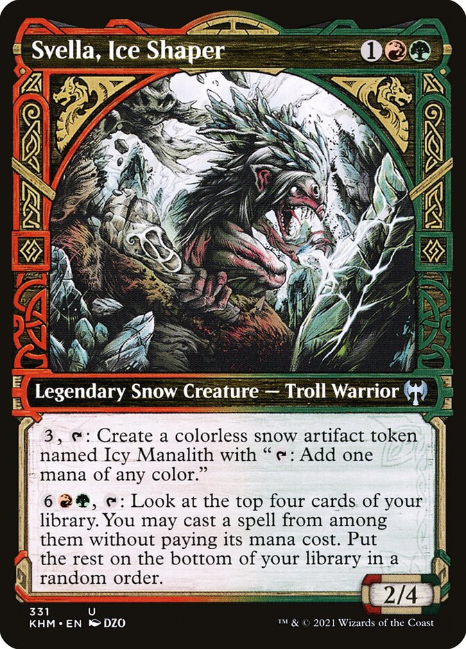 Svella, Ice Shaper [Kaldheim] (331)