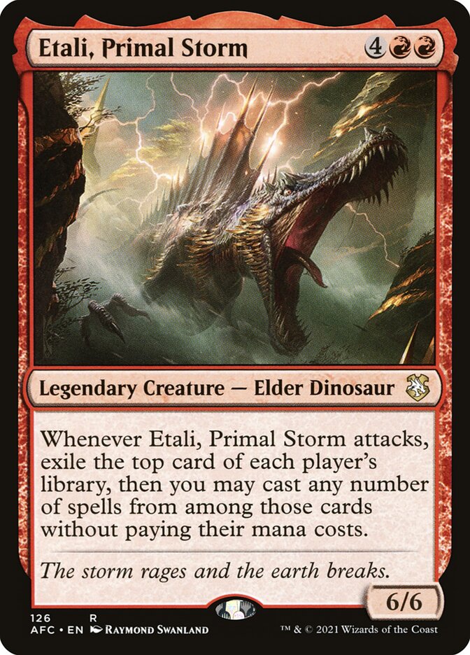 Etali, Primal Storm [Forgotten Realms Commander] (126)