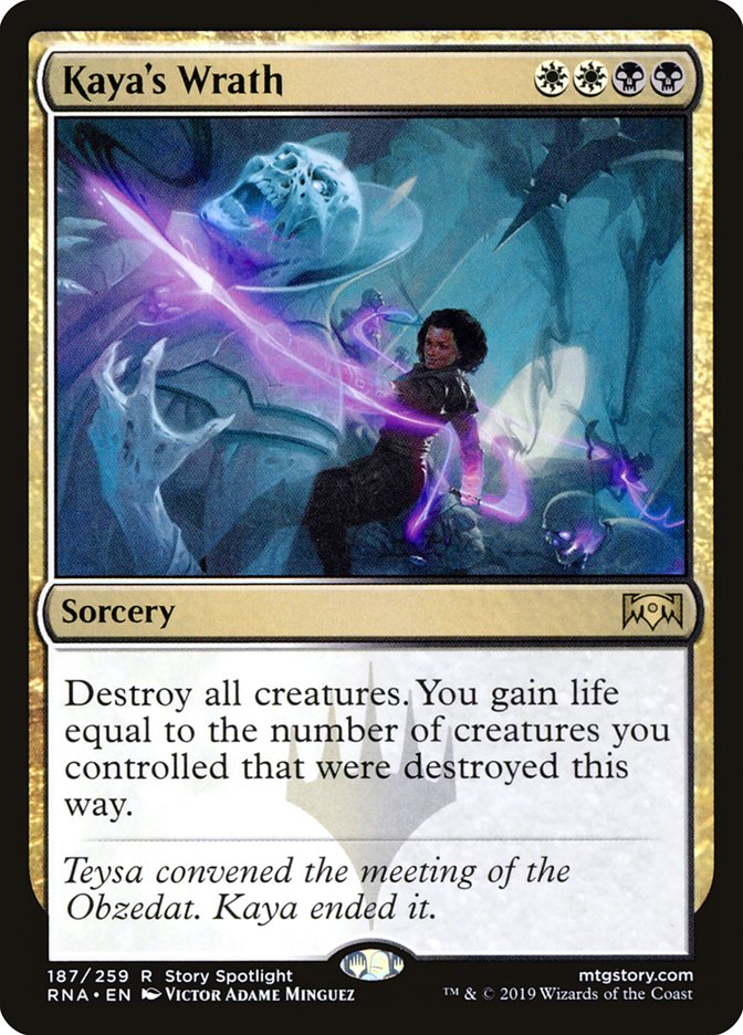 Kaya's Wrath [Ravnica Allegiance] (187)
