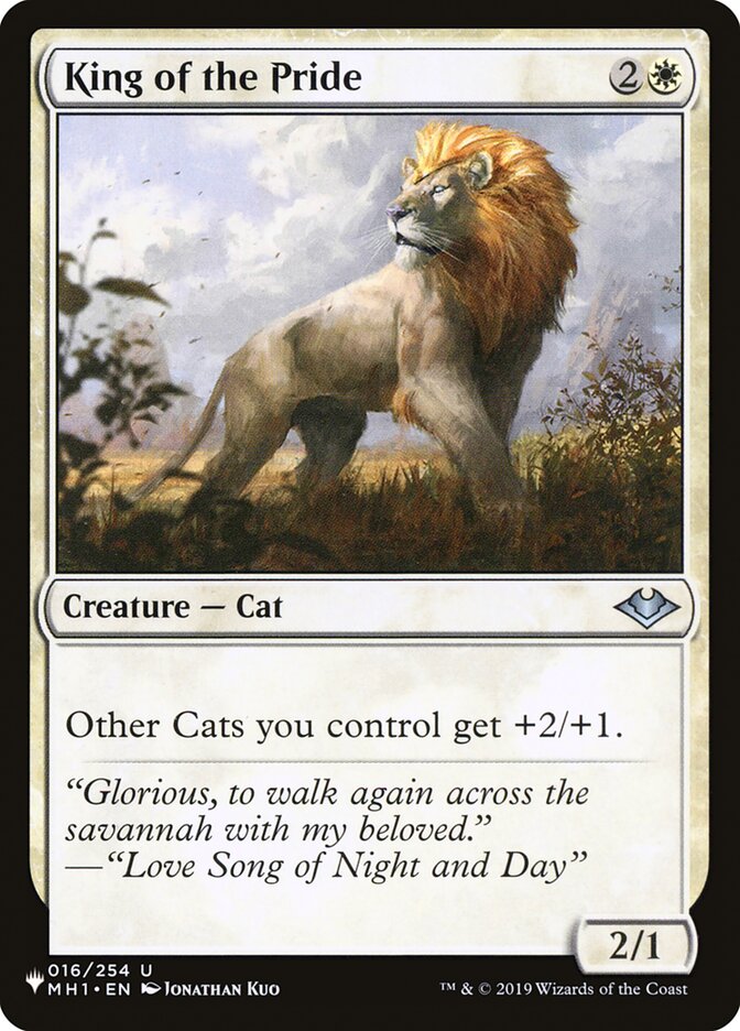 King of the Pride [The List] (MH1-16)