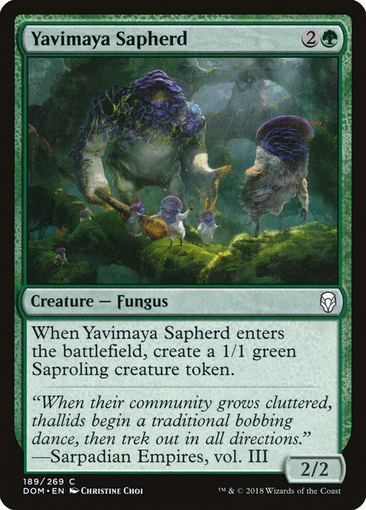 Yavimaya Sapherd [Dominaria] (189)
