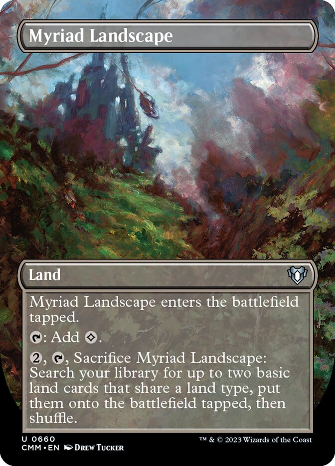Myriad Landscape [Commander Masters] (660)