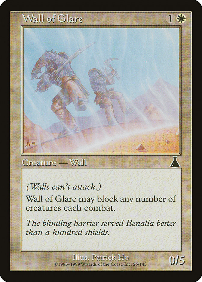 Wall of Glare [Urza's Destiny] (25)