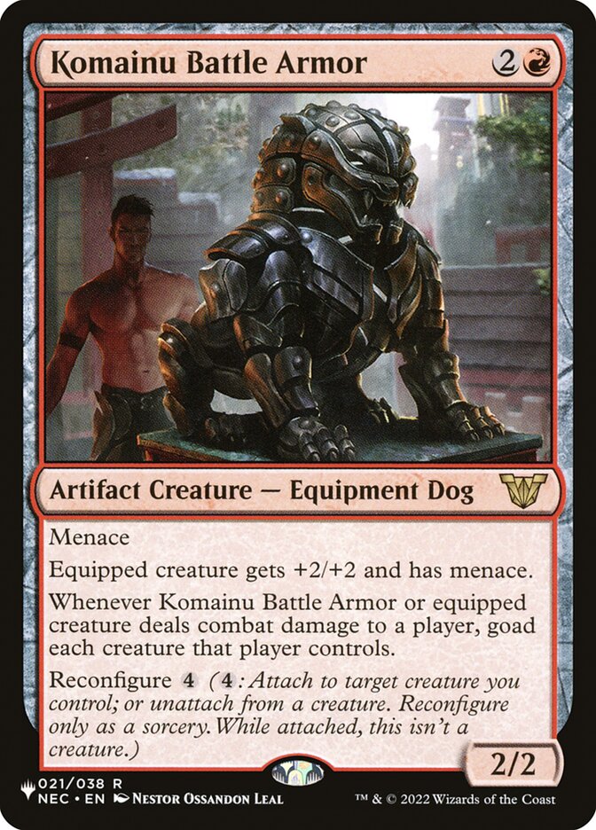 Komainu Battle Armor [The List] (NEC-21)