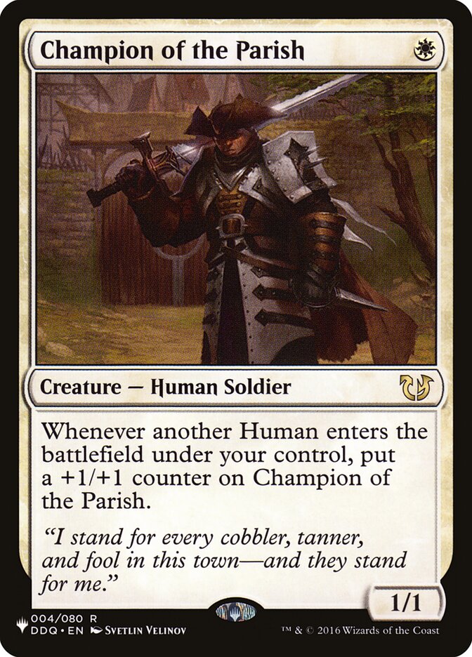 Champion of the Parish [The List] (DDQ-4)