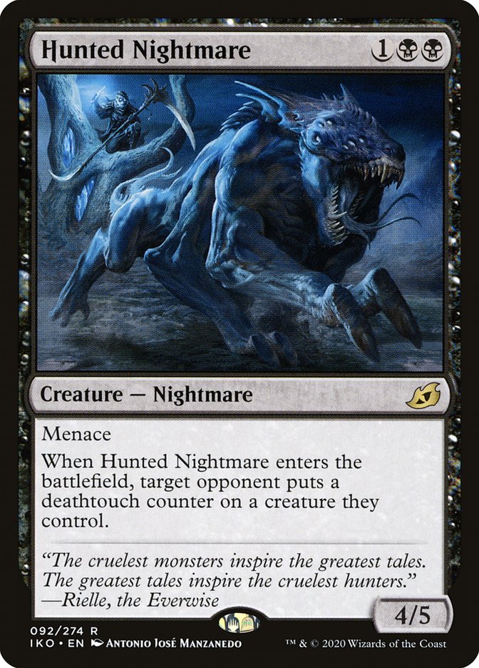 Hunted Nightmare [Ikoria: Lair of Behemoths] (92)