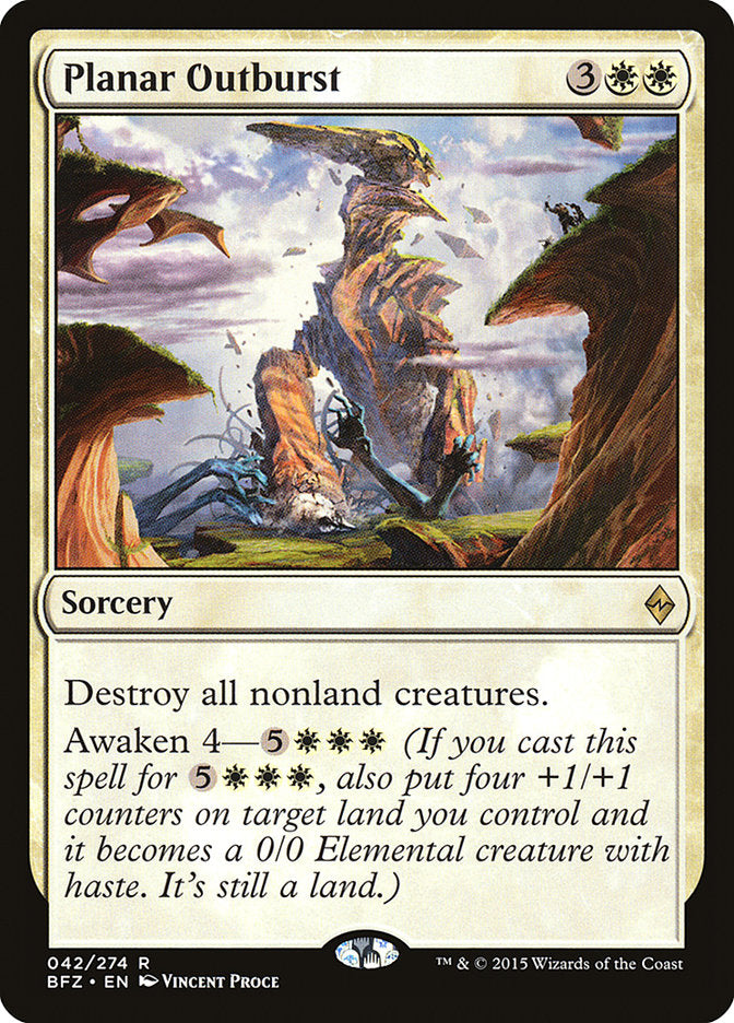 Planar Outburst [Battle for Zendikar] (42)