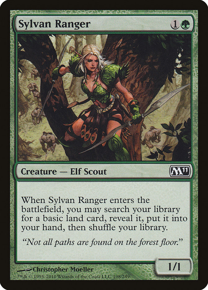 Sylvan Ranger [Magic 2011] (198)