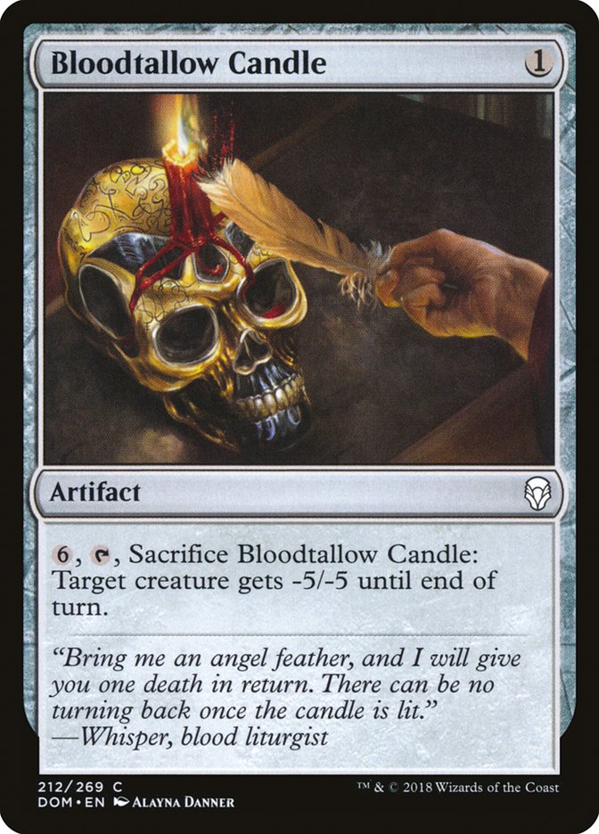 Bloodtallow Candle [Dominaria] (212)