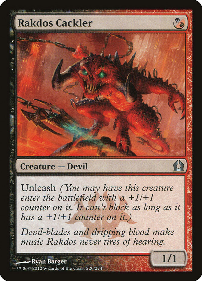 Rakdos Cackler [Return to Ravnica] (220)